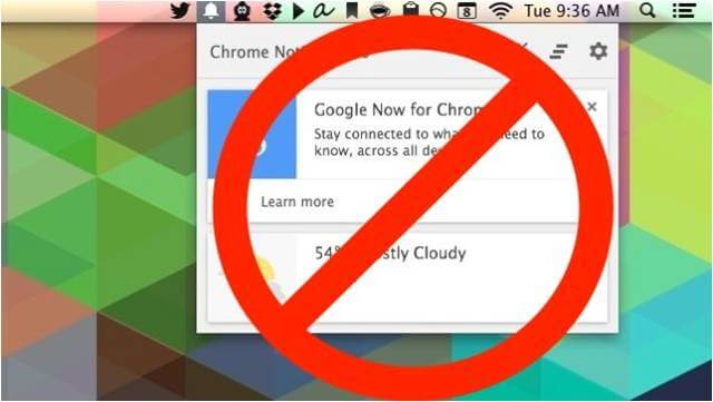 mac google chrome notifications virus
